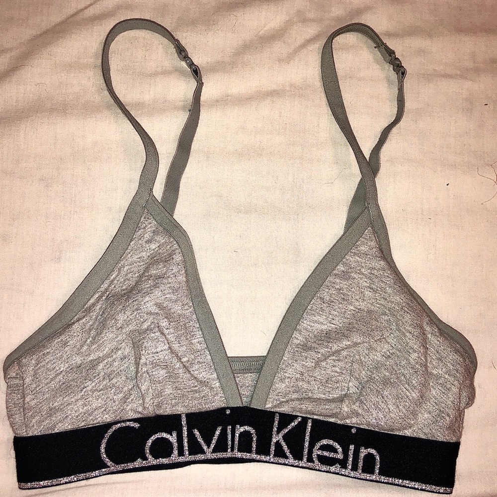 Sparkly Calvin Klein Bralette